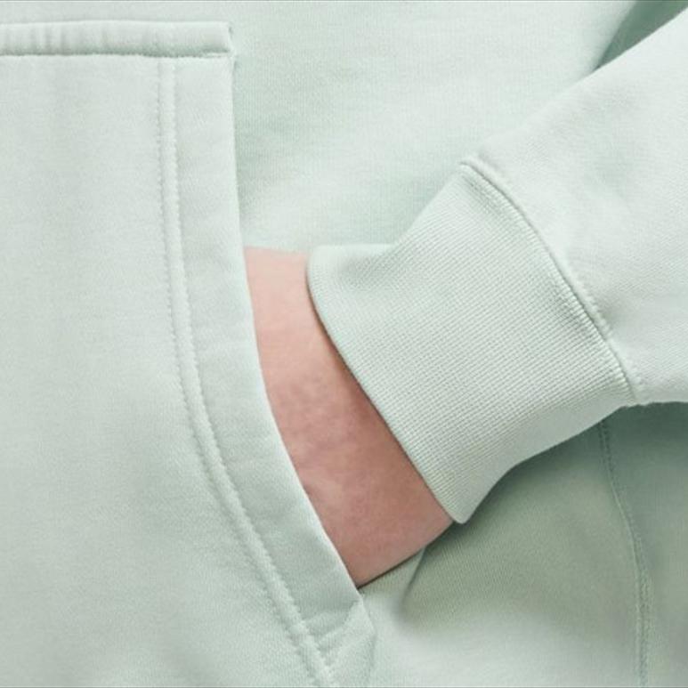 Nike Повседневный спортивный пуловер с капюшоном унисекс, светло-зеленый DA2253-321
