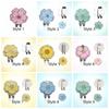 Flower Shaped Golf Ball Mark Magnetic Golf Hat Marker Sports Cap Golf Cap Clip  Women Girls