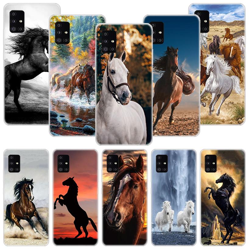 Чехол для телефона "Лошадь Великая Красота Скачущая" для Samsung Galaxy A14 A15 A13 A12 A54 A55 A53 A52 A04S A24 A25 A23 A22 A34 A35 A33 A32