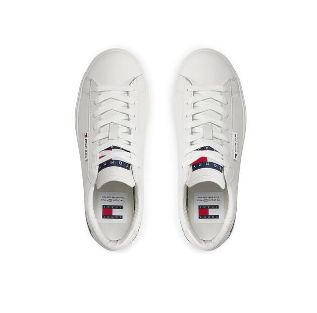 Tommy Jeans Кроссовки Tjw Cupsole Sneaker Ess EN0EN02508 белый