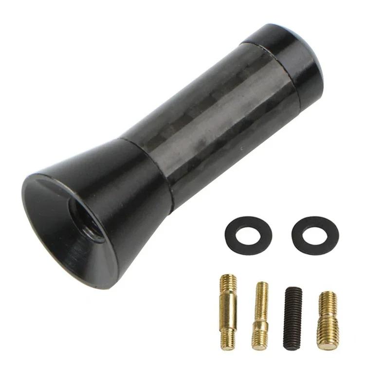 3,5 см/8 см/12 см универсальная автомобильная короткая радиоантенна из углеродного волокна черная автомобильная антенна на крышу радиоантенна FM/AM металлические приемные антенны