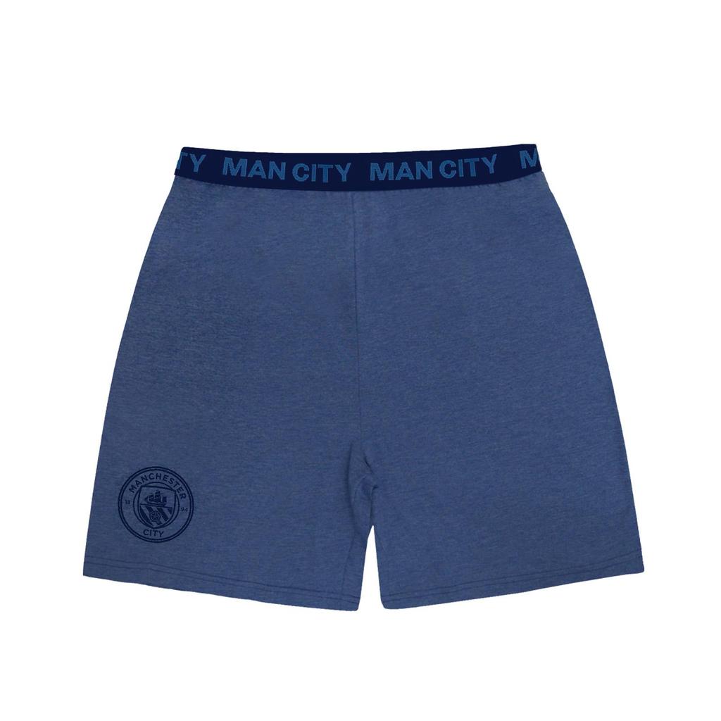 Manchester City FC Mens Short Pyjama Set