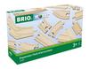 BRIO Дополнительный набор рельсов 2 33402