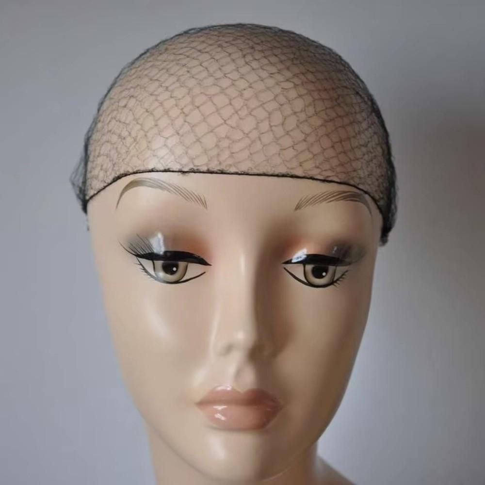 144PCS/SET Professional Elastic Hair Net Breathable Disposable Wig Cap Invisible Hairnet  Home Salon