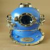 45.72 Cm Scuba Diving Helmet US Navy Mark V Blue Finish Divers Helmet Deep Sea Divers Helmet Replica