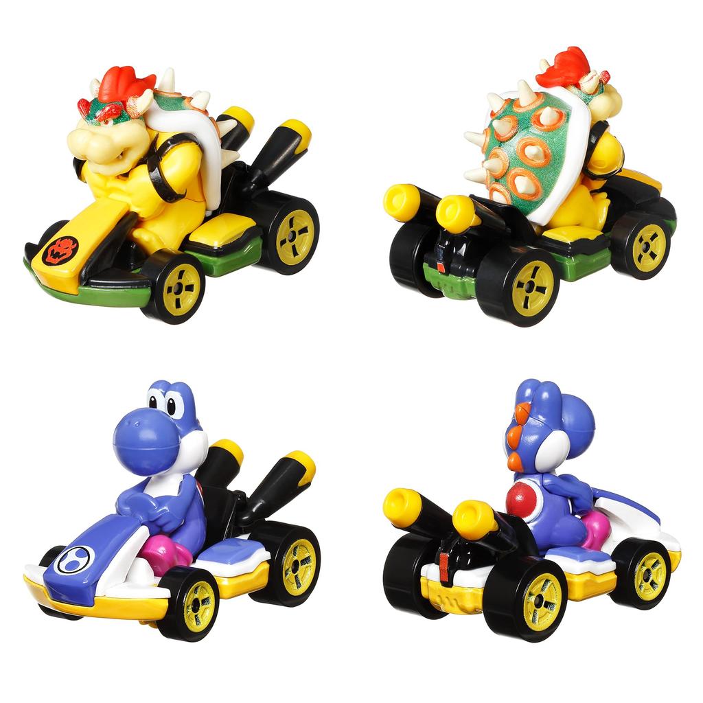 Hot Wheels Mario Kart Assorted Toy Box Ages Ride-on Cars, 8-Pack Set, 3+, Multi-color, 988S-GBG25