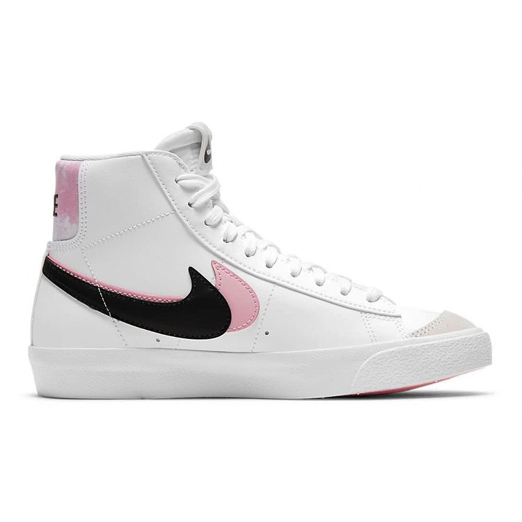 Nike Детские кроссовки Blazer Mid 77 SE GS White Arctic Punch Black DD1847-101