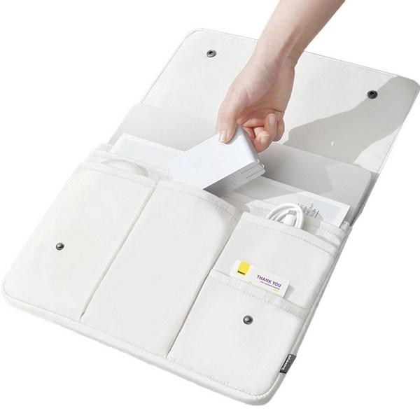 Сумка для ноутбука Solum с несколькими карманами, белая