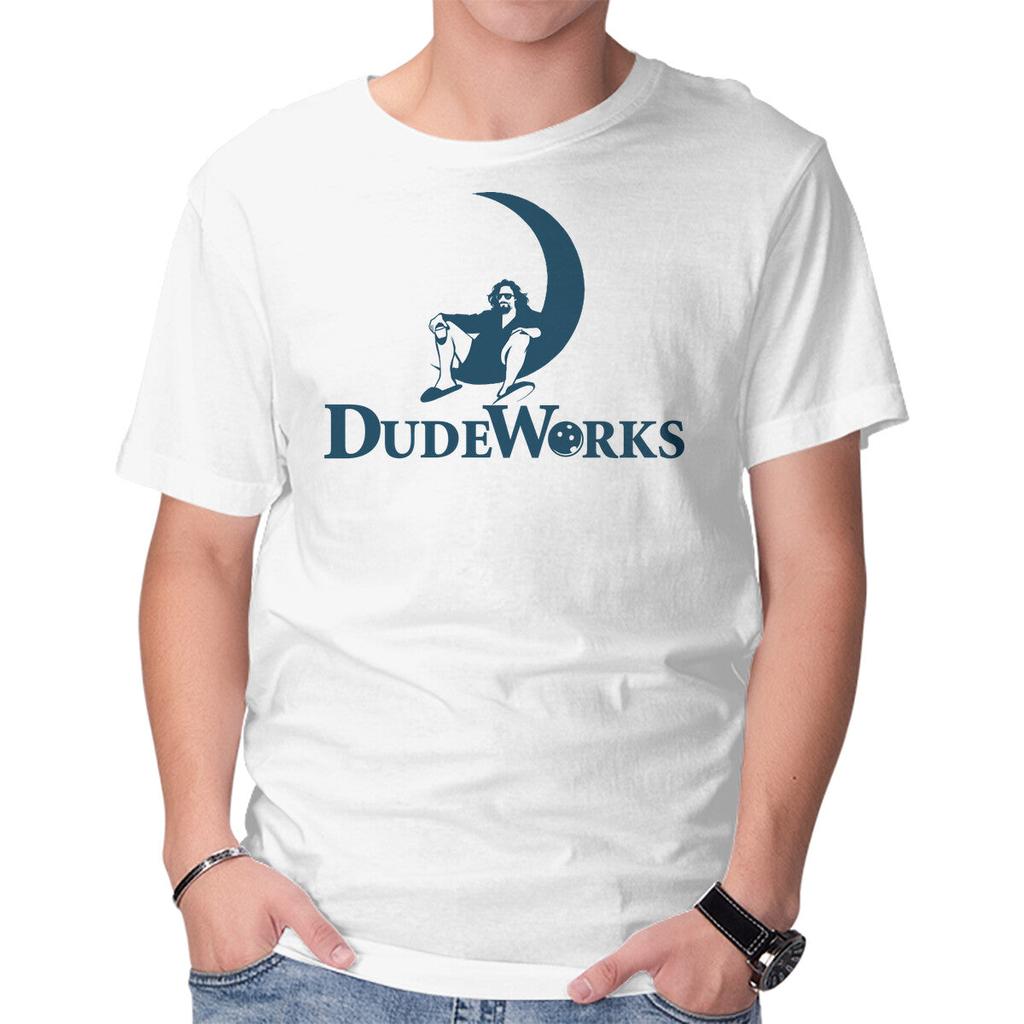 Unisex Crew Neck T-Shirt Dudeworks Graphic Short Sleeve Casual Tee