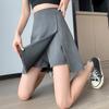 Women's Anti Glare Irregular Split Half Skirt Fashion Women's Casual Wrap Hip Skirt