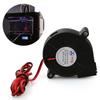 New Black DC 12V 50mm Blow Radial Cooling Fan 2 Wires for 3D Printer