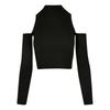 Urban Classics Womens/Ladies Rib Knit Shoulder Cut-Outs Long-Sleeved Top