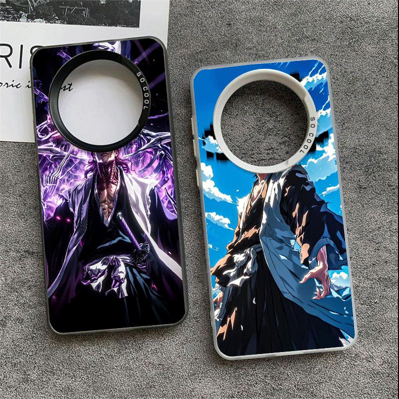 Bleach Айдзен Сосукэ Мягкий чехол для телефона для Samsung Galaxy S24 S25 FE S26 Edge S23 Ultra S22 Plus S21 + Ударопрочный чехол Задняя крышка