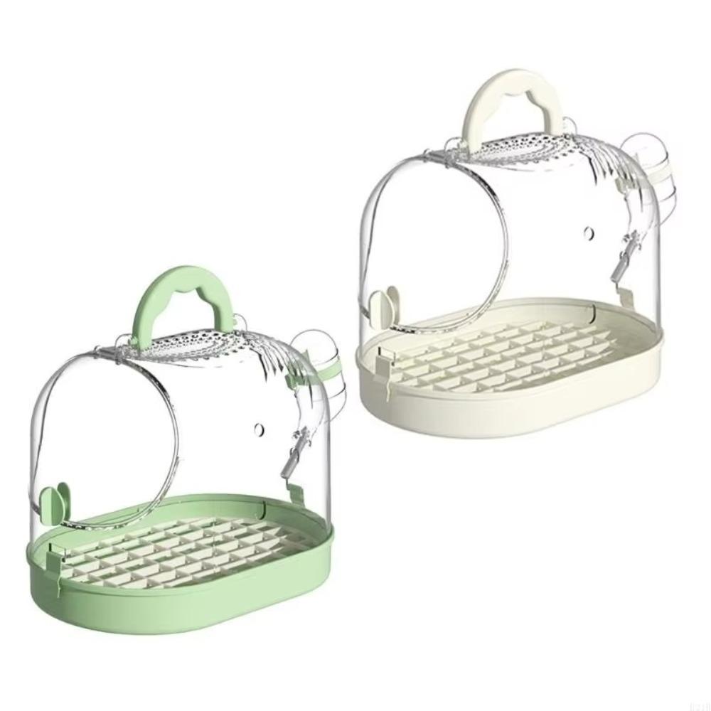 Escape-Proof Buckle Bird Transport Cage Portable Parrot Cage Parrots Carrying Case  Travel