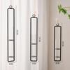 Thickened Hanging Glass Planter Wall Hanging Glass Vase Creative Test Tube Vases  Home Decoration