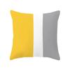 Yellow Geometric Theme Throw Pillow Covers With Digital Printing Of Short Plush Fabric Car-Shaped Sofa Cushion Office Home Decor