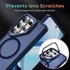 Invisible Lens Holder For Magsafe Translucent Phone Case For Samsung S26 S25 Edge FE S24 Ultra Plus Wireless Charge Matte Cover