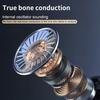 Беспроводные наушники AK79 с высококачественным интеллектуальным шумоподавлением IPX5, водонепроницаемые, совместимые с Bluetooth, стереонаушники с костной проводимостью 5.3 для iPhone