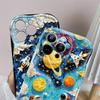 Для Honor 90 Lite P30 Pro Infinix Hot 30 40 40i 40 Pro Smart 8 Pro Vivo V29e V30e Planetary Astronauts кремовая текстура мягкий силиконовый чехол для телефона