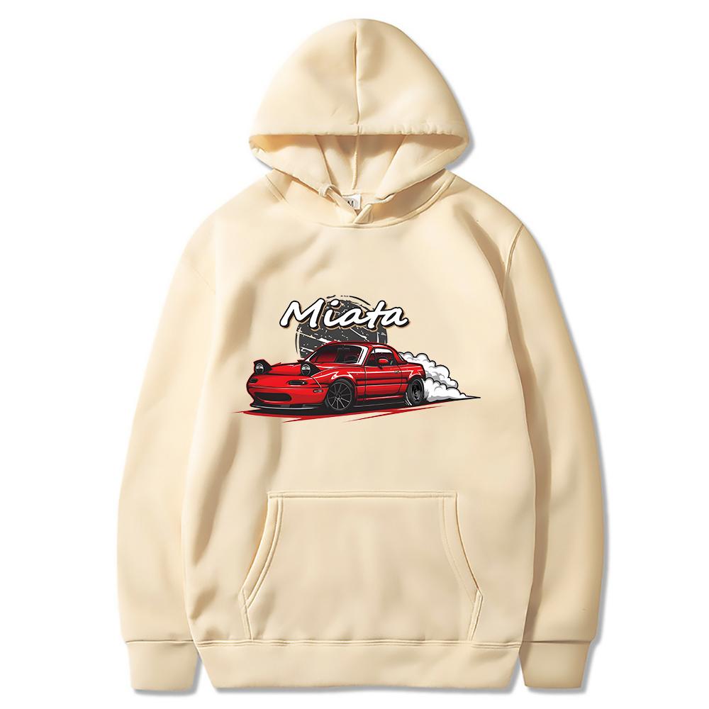 Худи Initial D для унисекс Дрифт JDM Толстовка с принтом японского аниме Автомобильная уличная одежда Унисекс Толстовка с автомобильной культурой Худи Унисекс