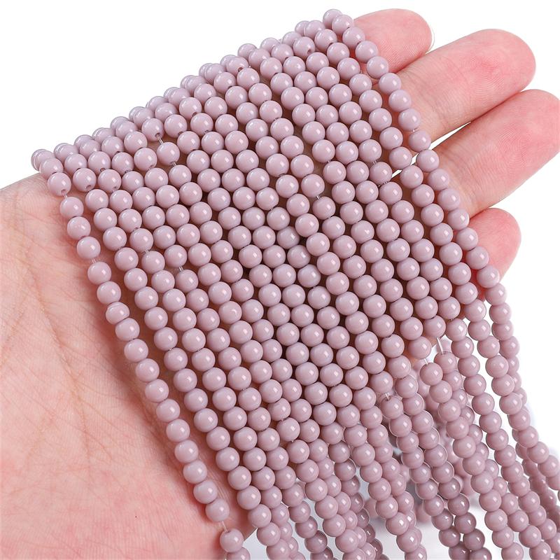 95Pcs Crystal Glass Beads Solid Loose Spacer Beads for DIY Necklace Bracelet Jewelry Making
