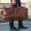 Full Grain Leather Duffle Bag/Monogrammed Genuine Leather Weekender Bag/Leather Holdall/Overnight Bag For Men/Personalized Gift For Him/Gift