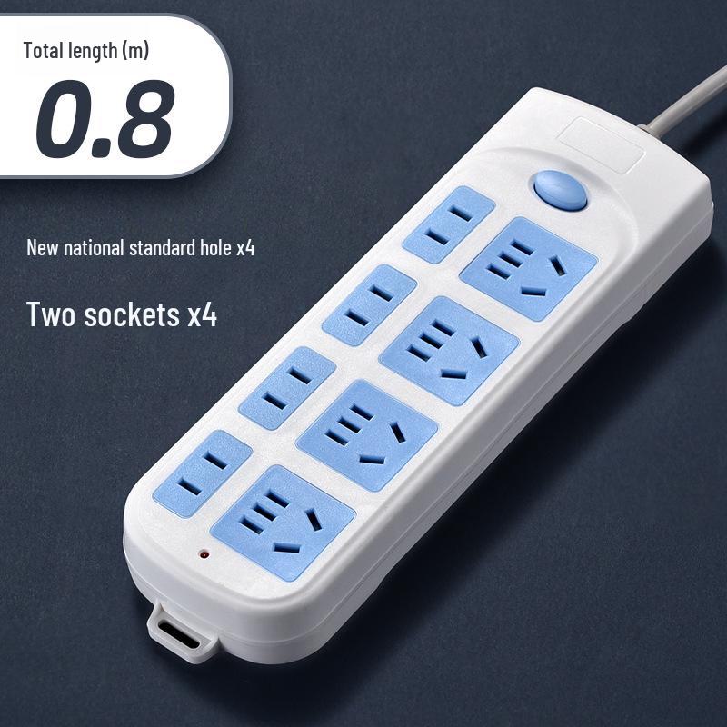 Умный многофункциональный высокомощный многогнездовой проводной переходник