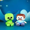 Плюшевые игрушки Minecraft Крипер и Стив - Игровой кукольный подарок из автомата с призовыми игрушками