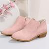 Spring and Autumn Footwear Plus Size Comfortable Thick-soled Boots with Thick Heel and Bare Boots Women's Shoes