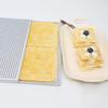 Set Of 2 Multipurpose Baking Tray Nonstick Oven Sheet for Puff Pastry Perforated Mille Feuille Rectangular Pastry Molds