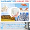 Windproof Window Sealing Tape Self Adhesive Sealing Film Draft Isolation Tape  Rain Protection