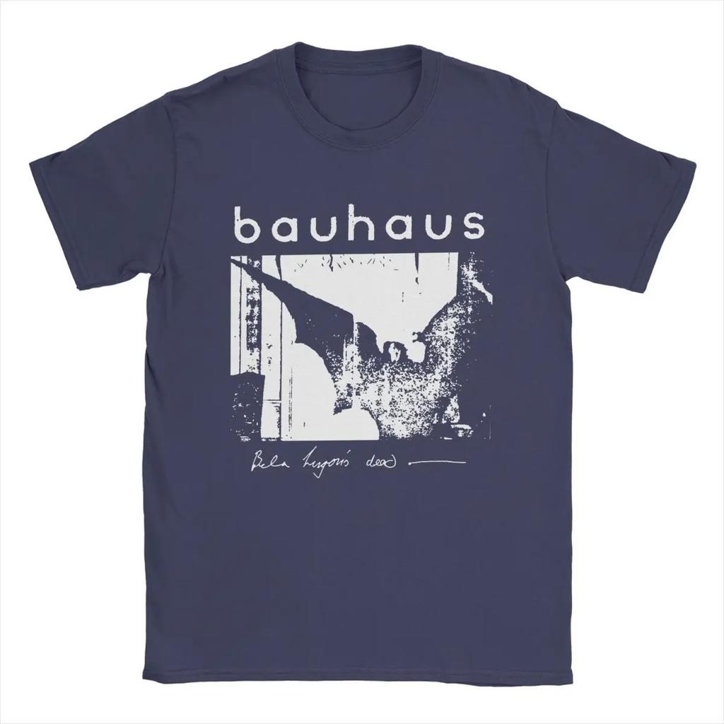 Bauhaus Bat Wings Bela Lugosis Dead T Shirt Men women Amazing TShirt Crew Neck Tee Shirt Short Sleeve Tops Adult High Quality