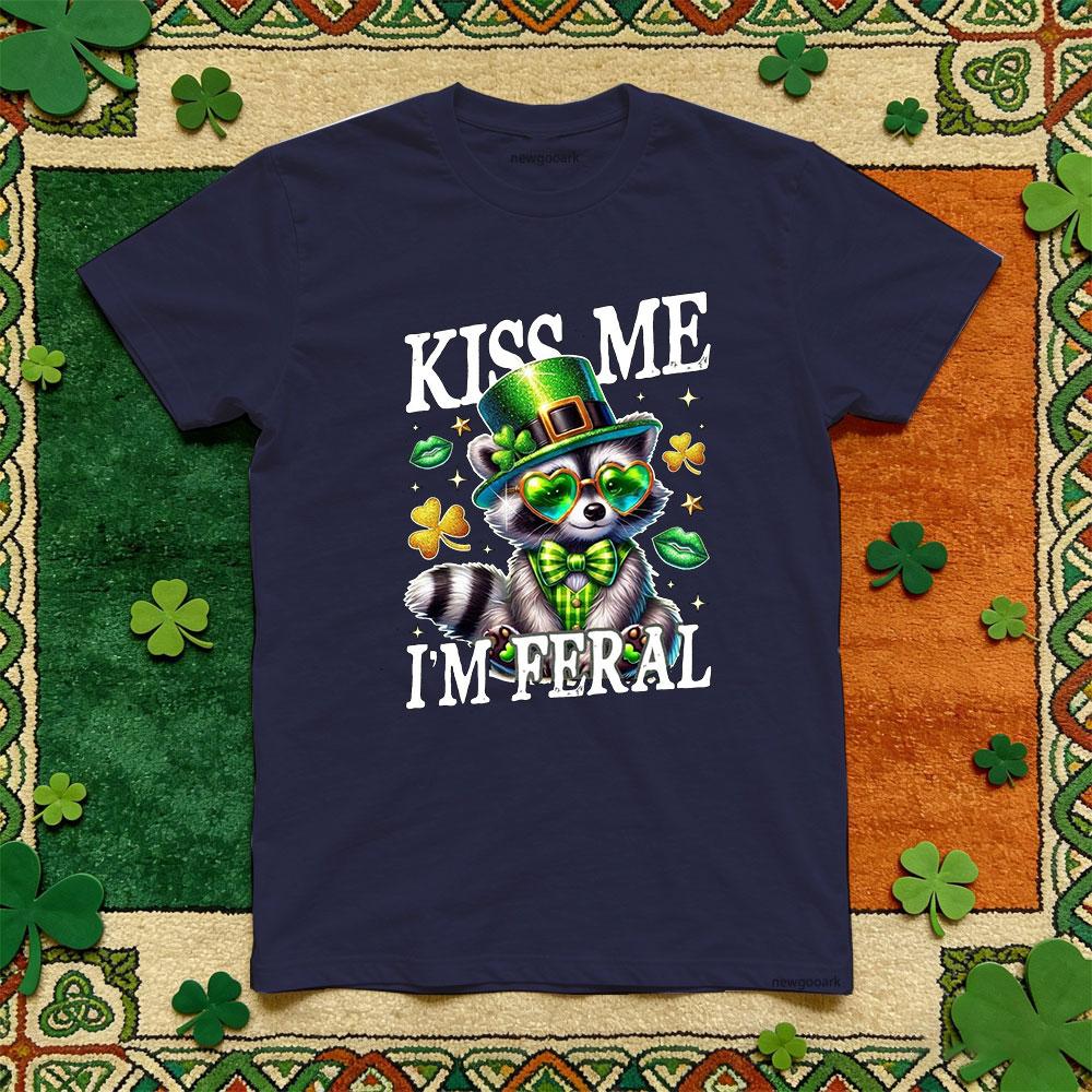Saint Patrick lucky Irish green t shirt man cotton funny festival printed T shirt Casual Retro Unisex Adult Party tee