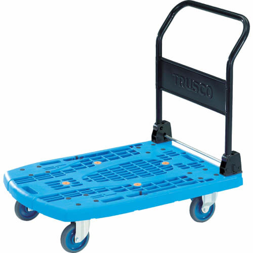 TRUSCO Caltio Big Folding 900 X 600 Blue MPK-906-B Trolley Folding Lightweight Quiet