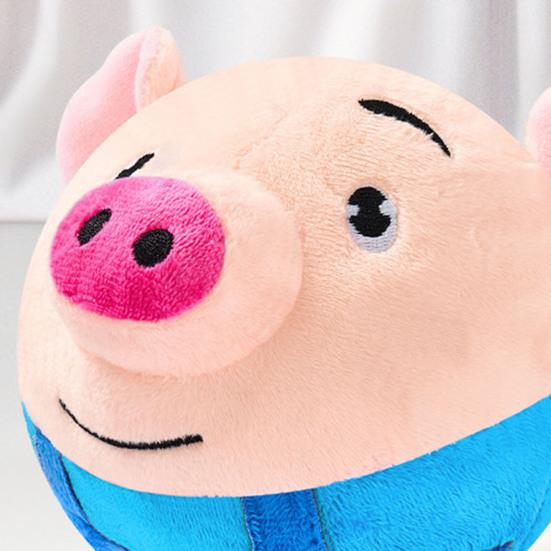 Электрическая плюшевая прыгающая игрушка-свинка, повторяет то, что вы говорите, для малышей, мальчиков, девочек, развивающая, говорящая, поющая, музыкальная, плюшевая игрушка-свинка, интерактивная игрушка