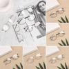 New Fashion Vision Care Metal Optical Glasses Square Glasses Eyeglasses Frame Spectacles