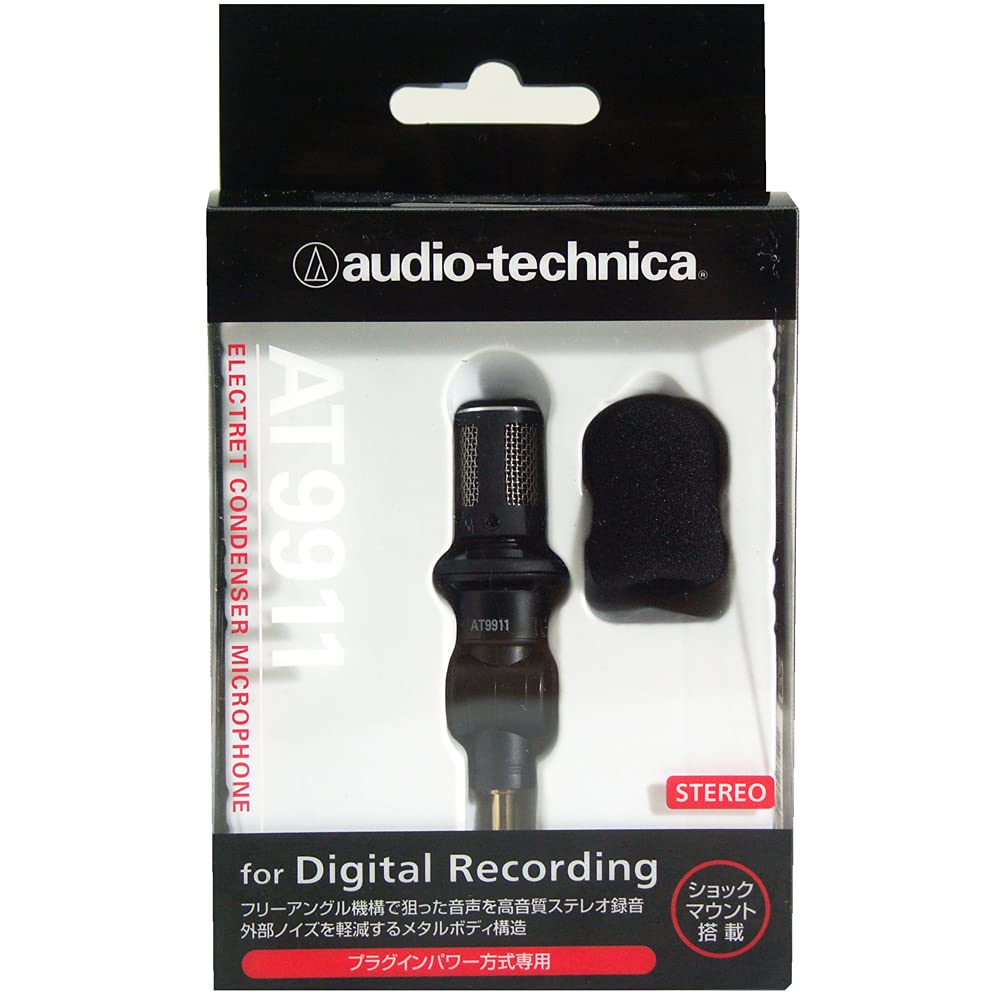 Audio-Technica Стереомикрофон Компактный AT9911 Черный