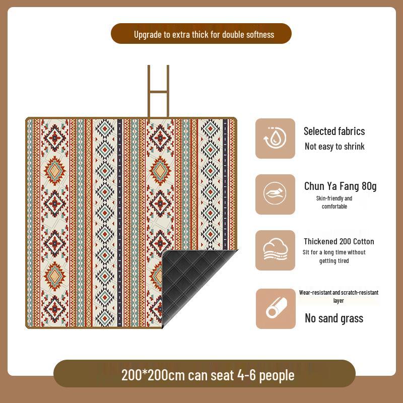 Thickened Portable Non-Slip Outdoor Baby Crawling & Picnic Mat