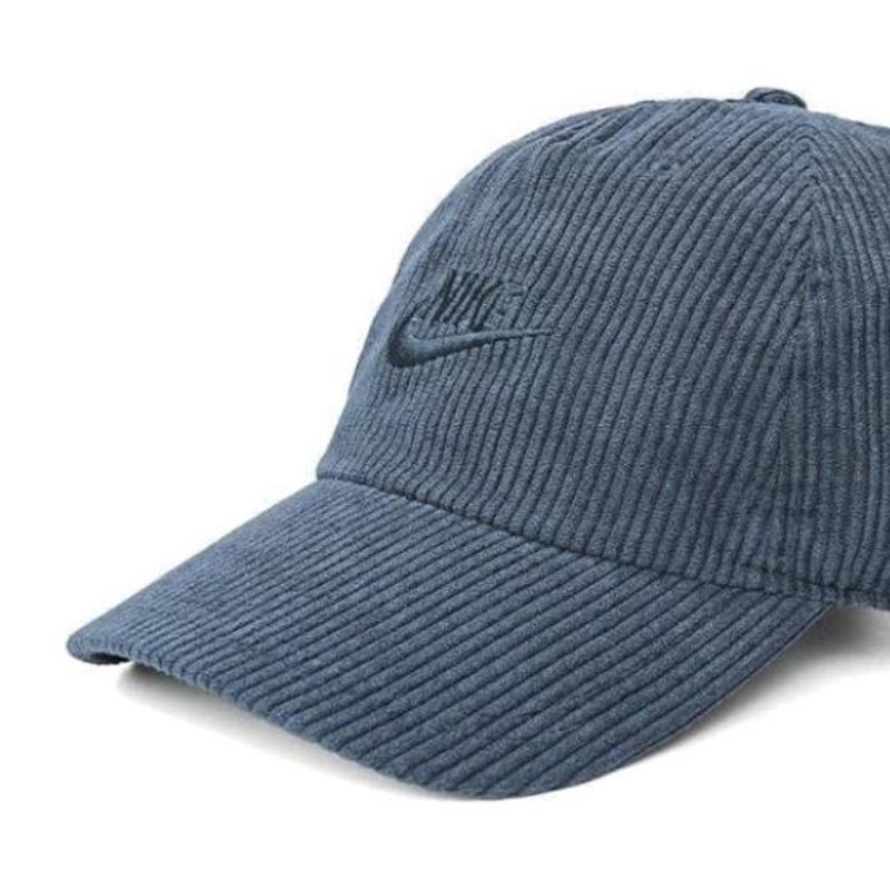 Nike Полиэстеровые бейсболки унисекс синие повседневные HF8919-478