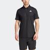Adidas Мужская теннисная рубашка-поло Club Performance Quick-Dry, черная IS2294