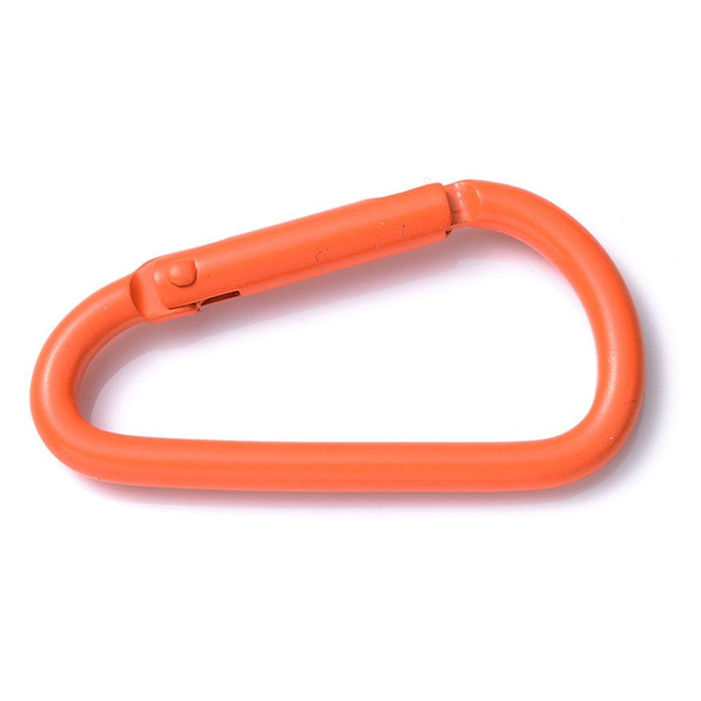 Safety Buckle Camping 45x24mm Making Jewelry Keychain Clip Carabiner Hook Key Ring D Carabiner