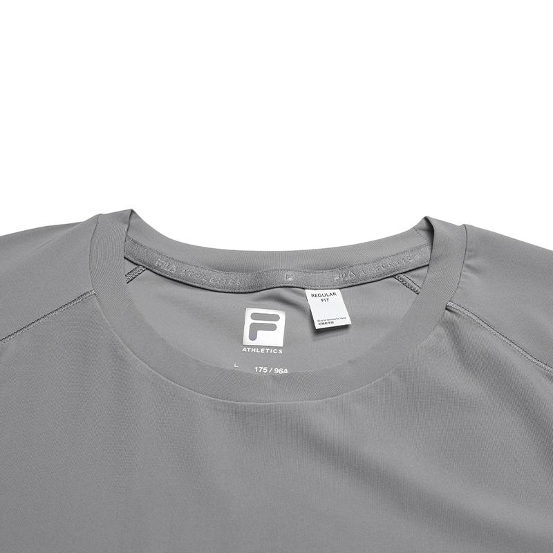 Fila Фитнес Кул Тач Повседневная футболка Мужские топы A11M631122F-GY