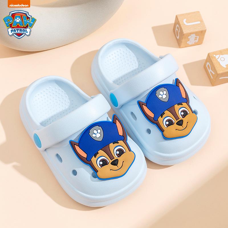Нескользящие детские тапочки Щенячий патруль - Летние кроксы с мягкой подошвой для мальчиков и девочек