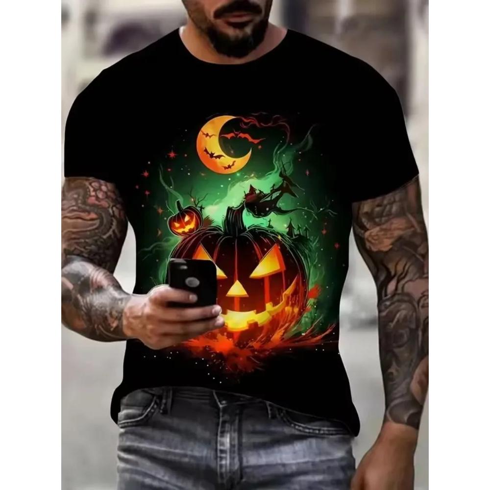 Fashion Versatile Men's Short Sleeve Casual Loose Top Daily Comfort T-Shirts Men’s