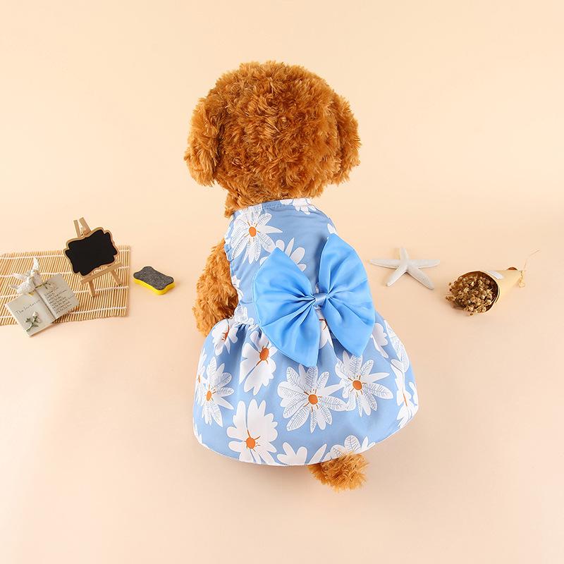 Spring/Summer Pet Clothing Pet Skirt Dog Clothing Dog Skirt Cute Princess Pet Skirt Cat Skirt