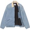 Carhartt WIP SS26 OG Детройтская куртка Повседневная Модная Молния Воротник Длинный рукав Джинсовая куртка Мужские куртки I036593-2XN-UR