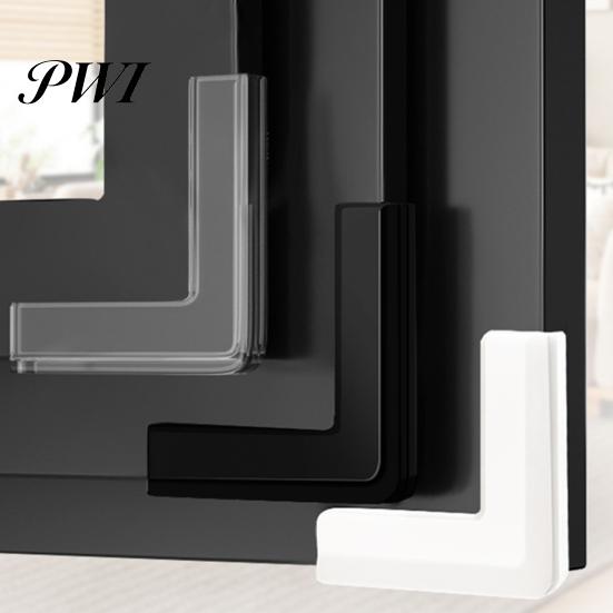 Adhesive Furniture Corner Protectors 4Pcs Protector Anti-collision Baby Proof Soft PVC Cushions Self-adhesive Table Sharp Edges Guard Protective Cover