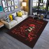 Skull Art Guns N’ Roses Design suitable as a non-slip mat for the living room or bedroom sofa