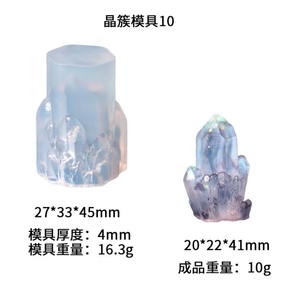 DIY Resin Cluster Iceberg Epoxy Resin Mold Table Decoration Silicone Resin Mold For Resin Casting DIY Crafts Home Decoration