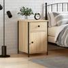 VidaXL Bedside Table Sonoma Oak 40x42x60 Cm Engineered Wood 825905